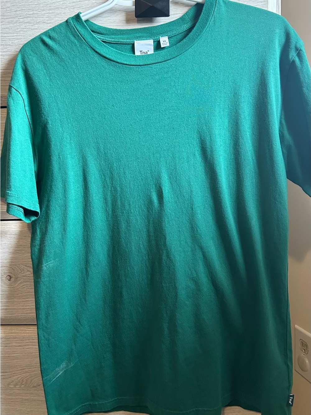 TNA Women's Short Sleeve Crew Tee in Teal